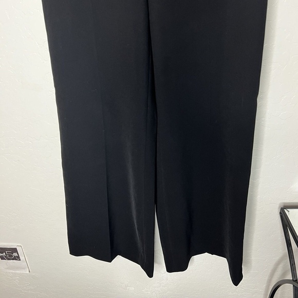 Divided By H&M Womens Black Wide Leg Flared Dress Pants Size 8 - Picture 3 of 9